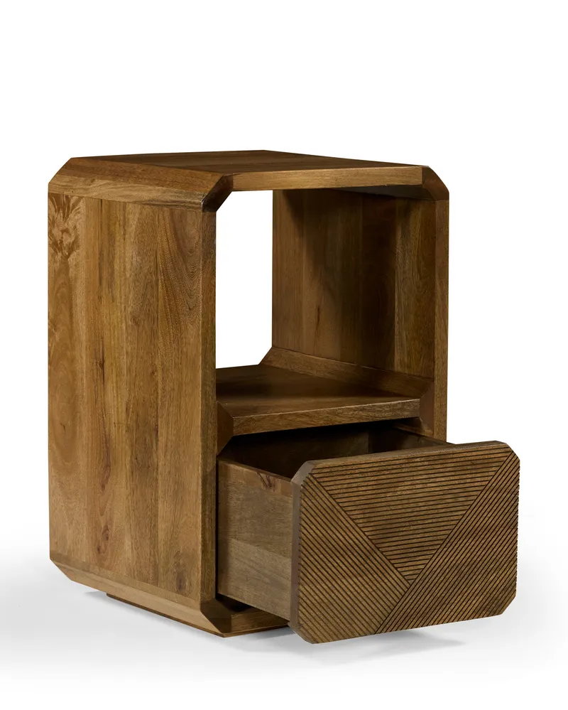 Solid Wood Bedside Tables and Nightstands